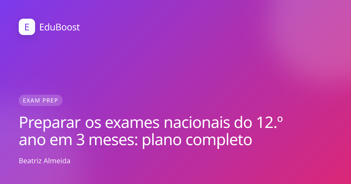 Aluno do 12.º ano a preparar-se para os exames nacionais com livros e apontamentos