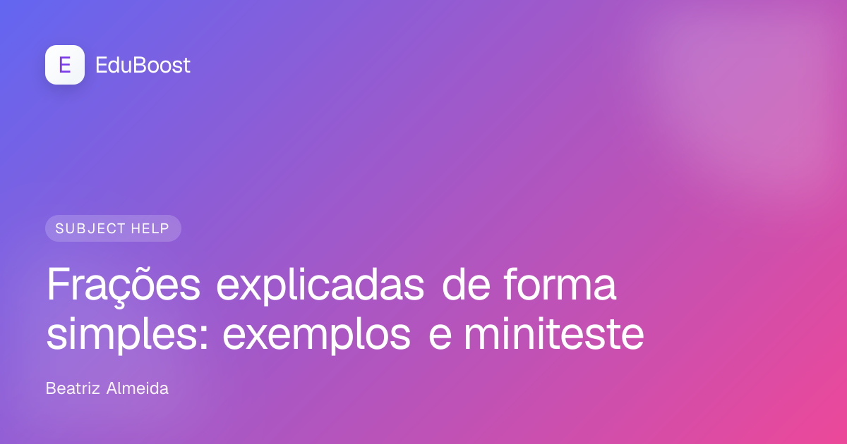 Frações explicadas de forma simples: criança do 2.º ciclo resolve as primeiras frações no caderno, sentada à mesa da cozinha
