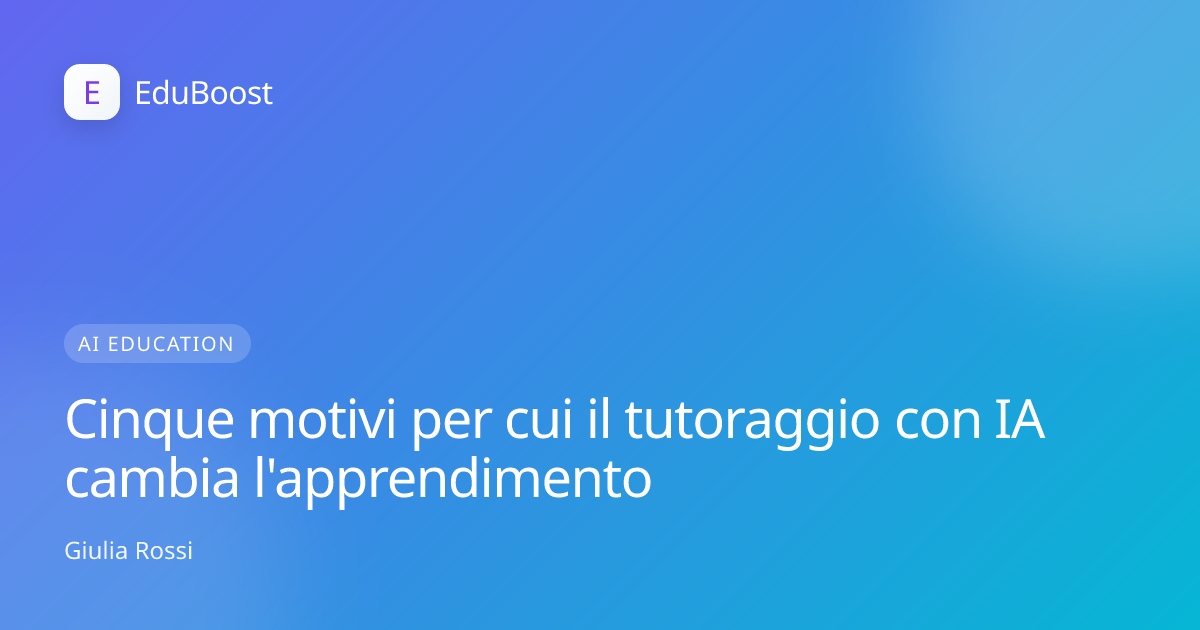 Bambino che impara con la tecnologia in un'aula luminosa