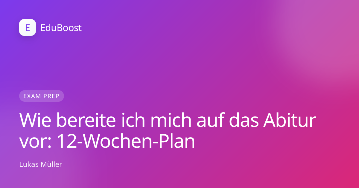 Schülerin mit offenen Lehrbüchern am Schreibtisch bereitet sich auf Abitur vor