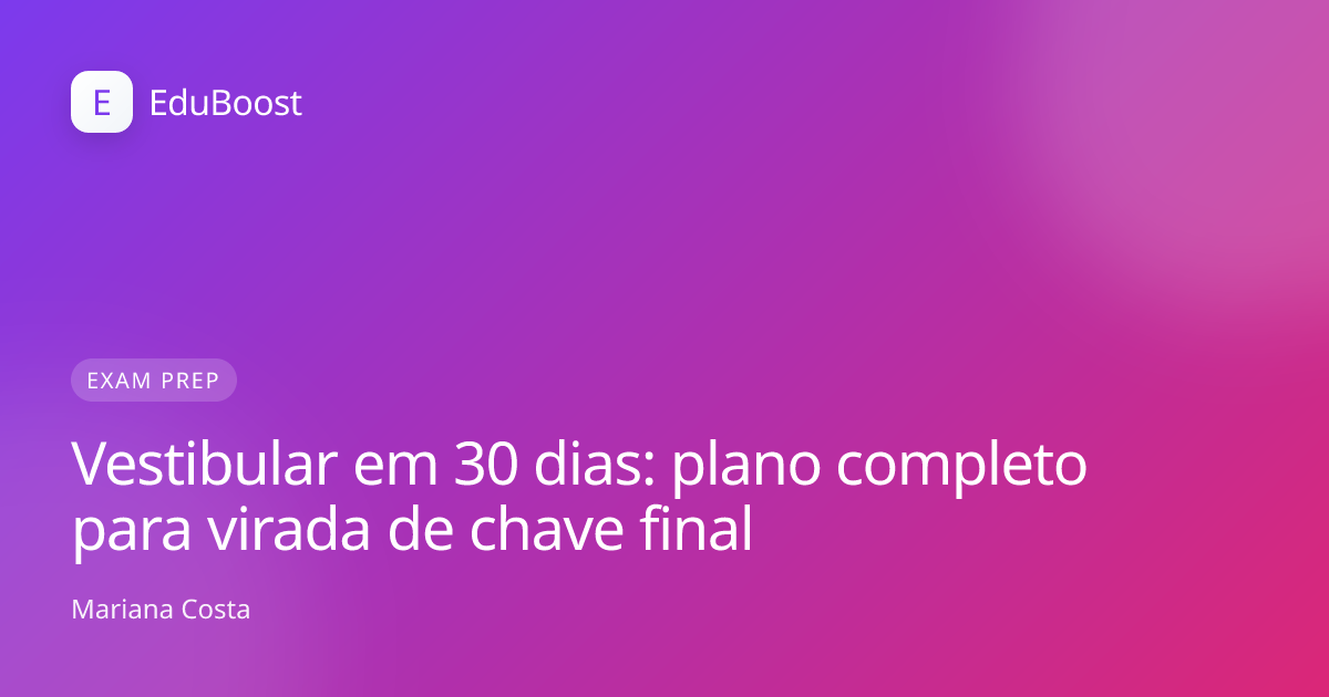 Estudante de cursinho revisa para vestibular tradicional com livros e cadernos