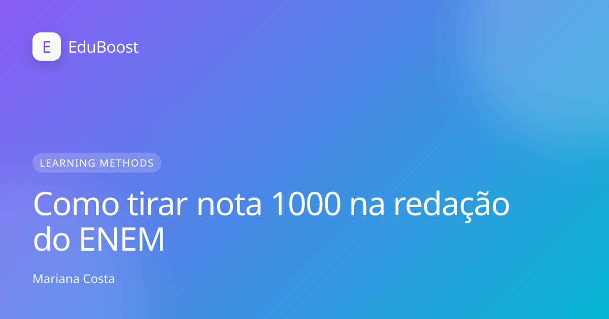 Mão escrevendo redação com estrutura clara e argumentação marcada