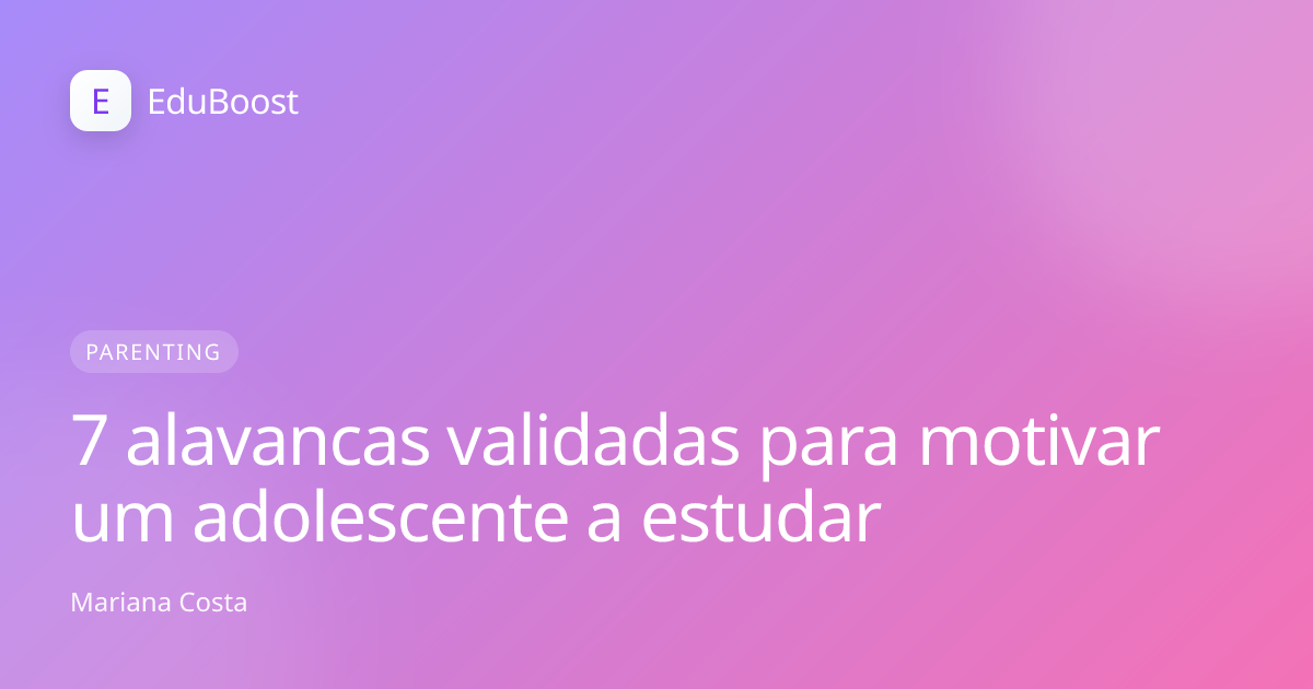 Adolescente sentado à mesa de estudos, concentrado nos livros