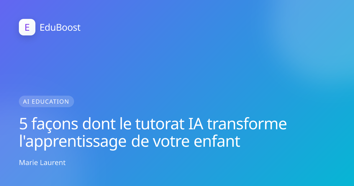 Enfant apprenant avec la technologie dans une salle de classe lumineuse