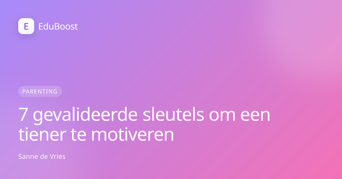 Tiener achter zijn bureau, geconcentreerde houding bij huiswerk