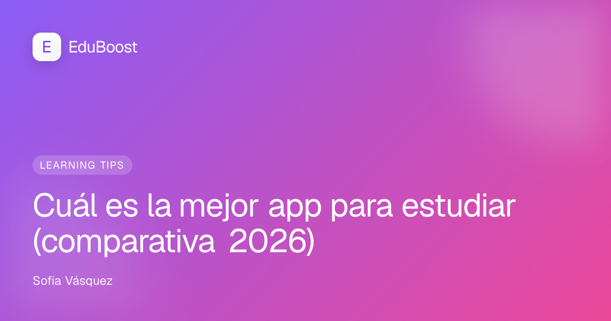 Estudiante usando apps de estudio en el móvil para preparar la EBAU
